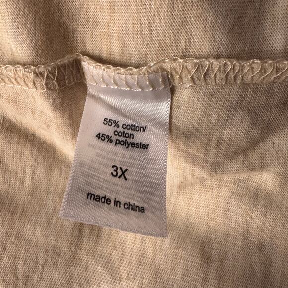 Maurice’s 3X-Large T-Shirt Top Fall Vibes Pumpkins V-Neck Stretch Short Sleeves - Picture 6 of 7